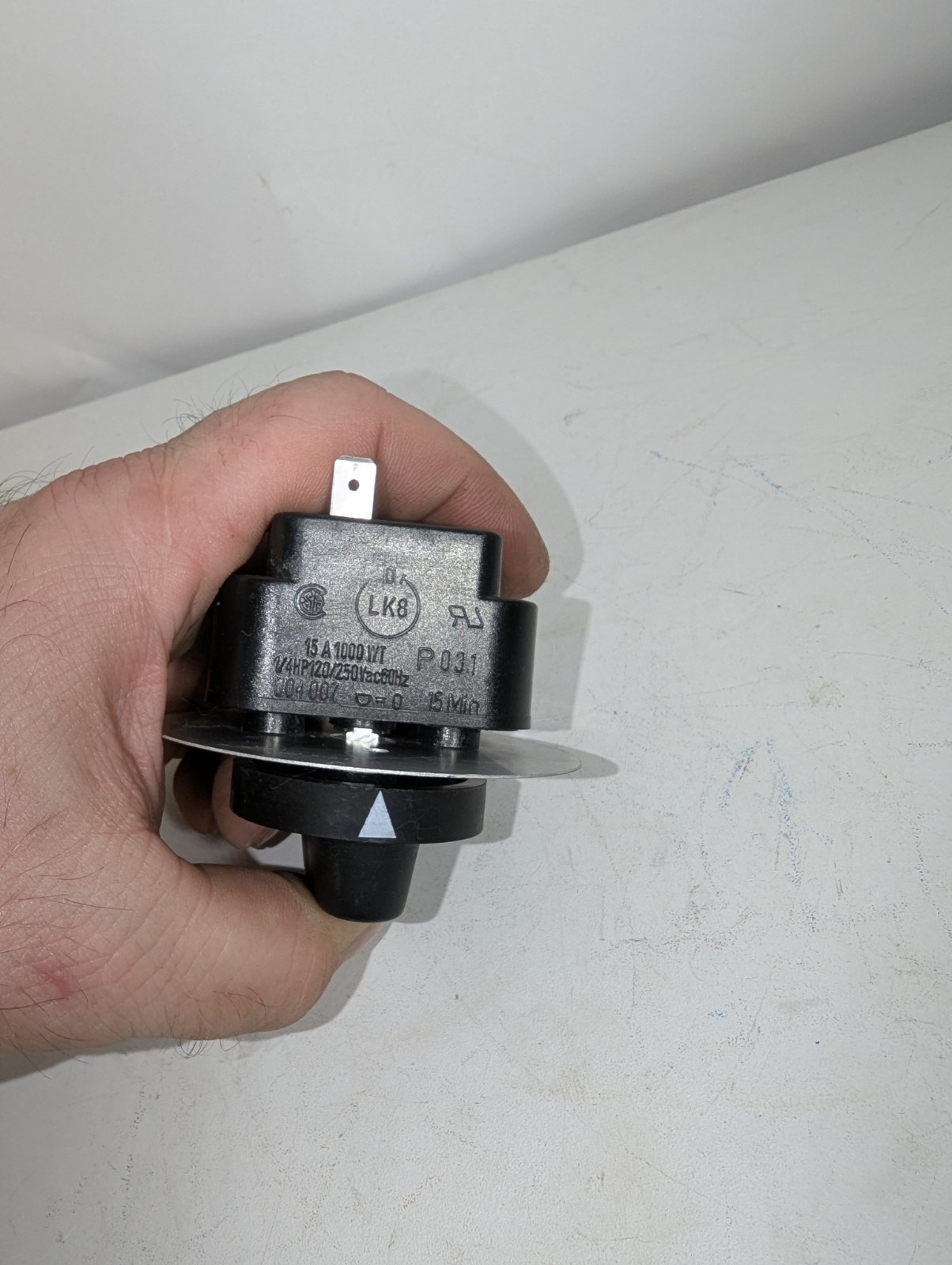 GENUINE DIEHL T85 TYPE 600 TIMER 15 MIN 15A 1000W / 1/4 HP 120/250 VAC 60 Hz