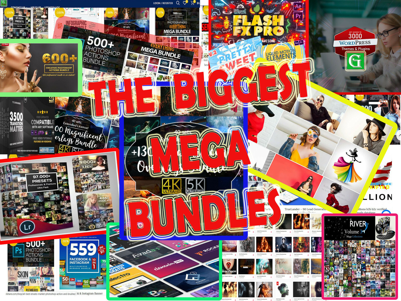 High quality website with 3000+digital products & hot demand readymade websites