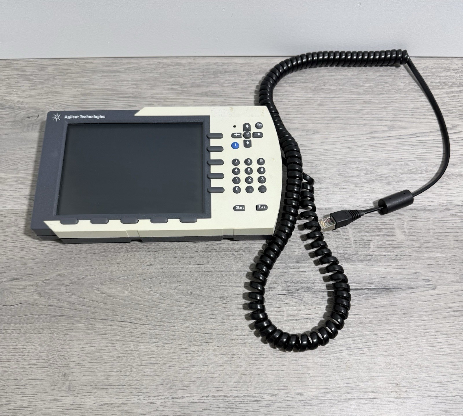 Agilent Technologies G4208A Lab Controller/Terminal w/ RJ45 Coiled Cable