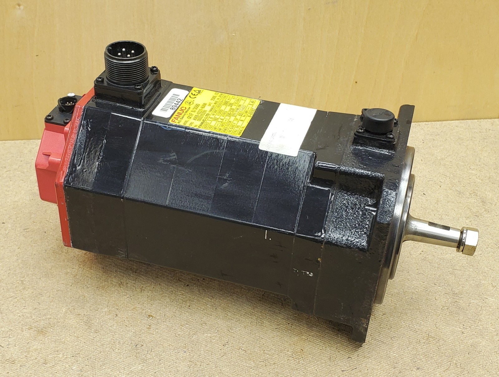 Fanuc A06B-0227-B300 Servo Motor 1.6 KW 3000 RPM 230VAC 3~ A860-2000-T031 – NICE