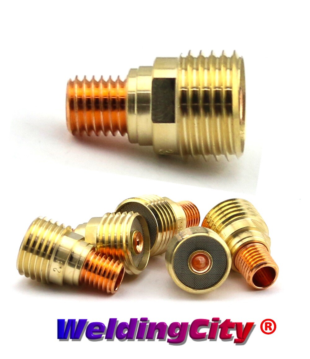WeldingCity® 5-pk Gas Lens Collet Body 45V44 3/32″ for TIG Welding Torch 9/20/25