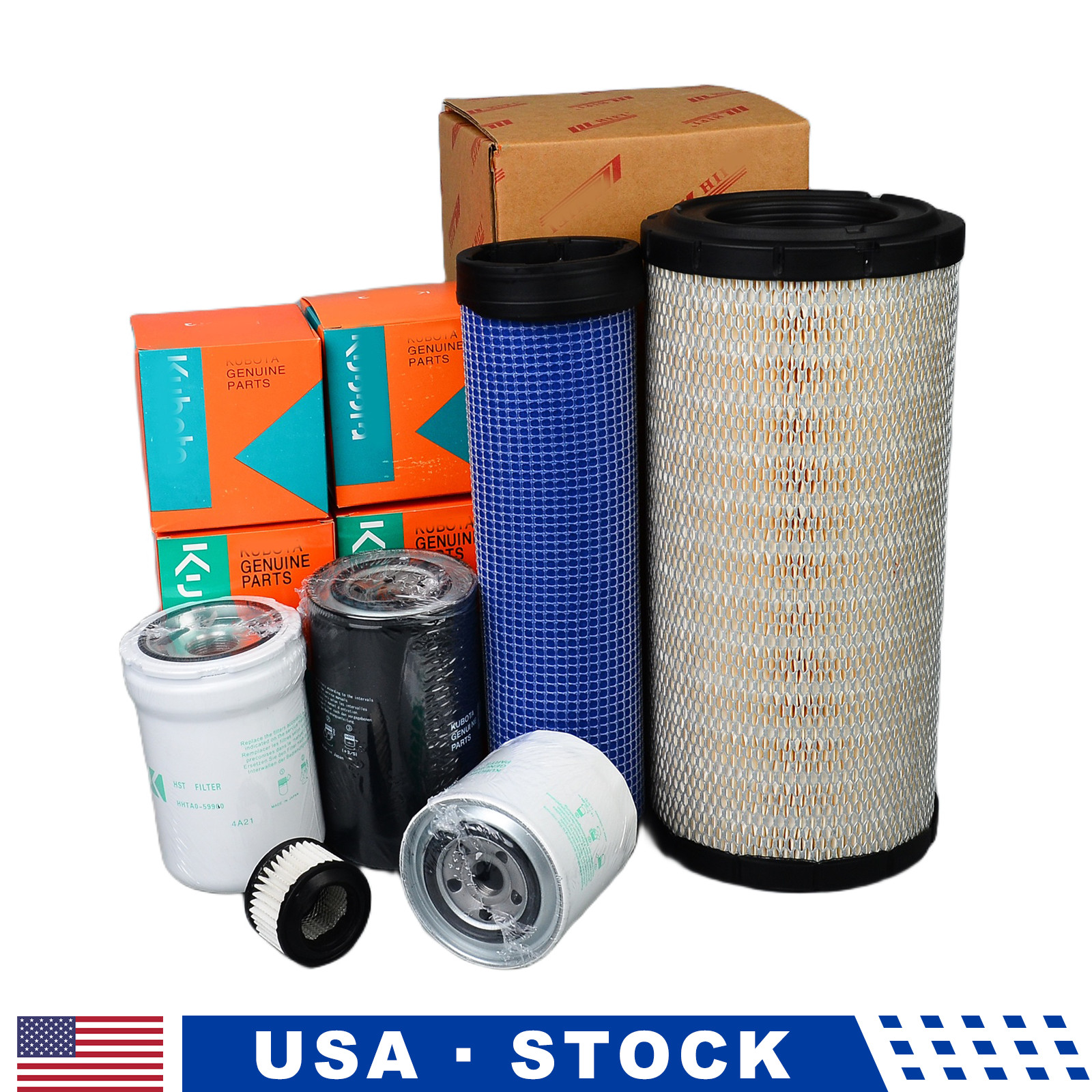 Maintenance Filter Kit For Kubota SVL97-2 SVL97-2HFC SVL97-2HC