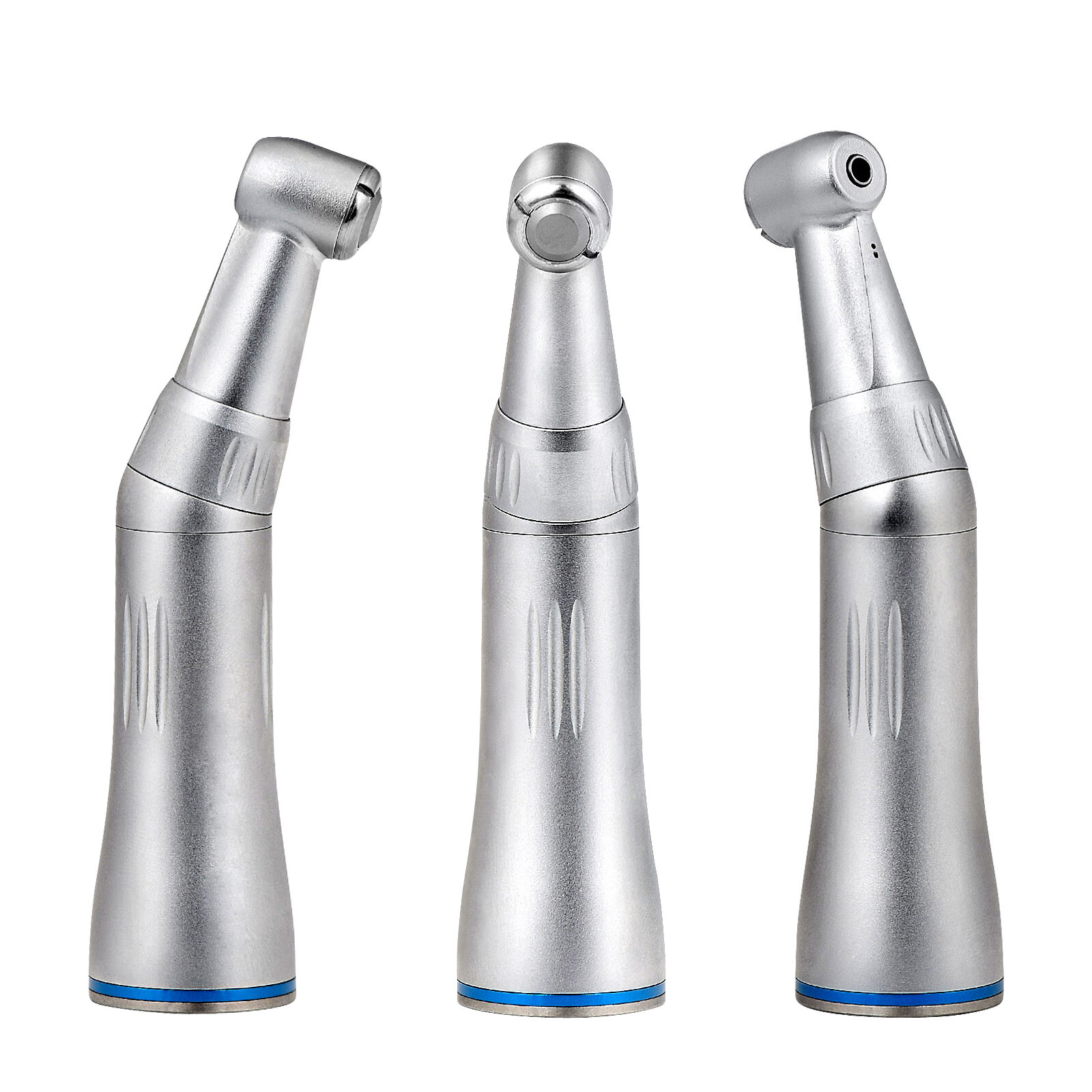 Dental 1:1 Speed Contra Angle Handpiece 4 Hole Inner Water Spray Autochuck Push