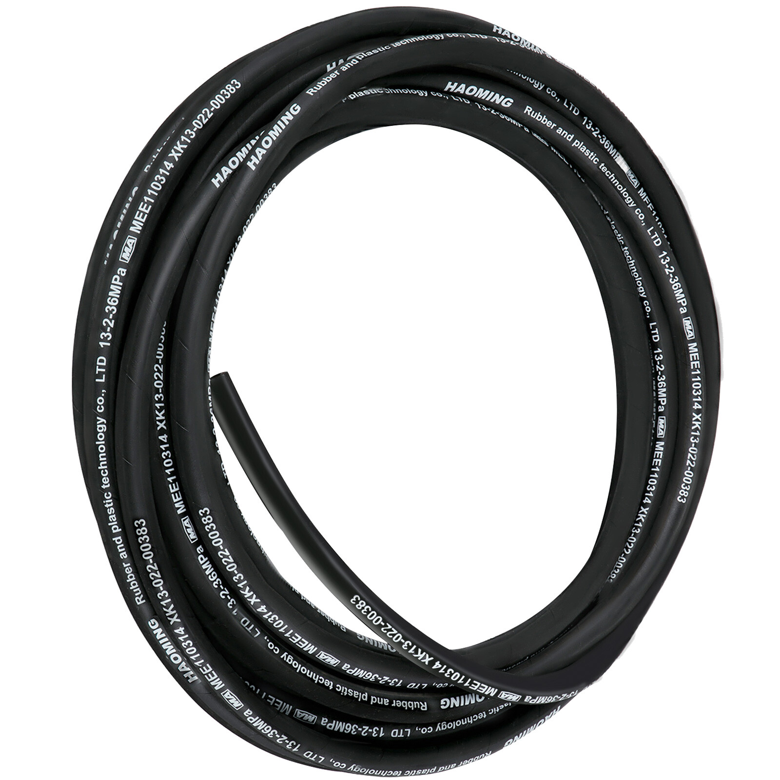 VEVOR Hydrulic Hose 1/2″ Hydraulic Oil Hoses 50 Feet 5000 PSI Maximum Pressure