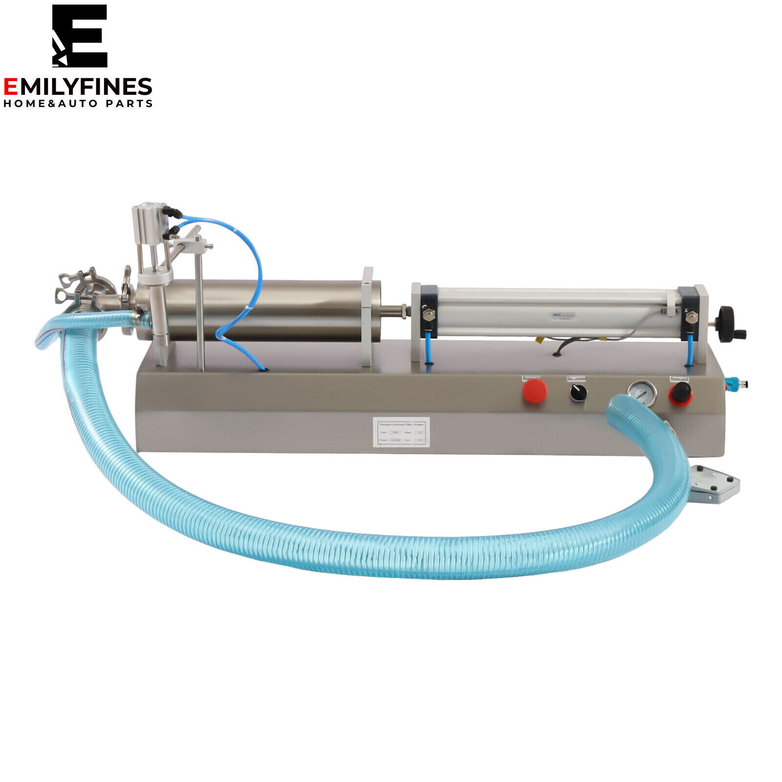 Liquid Filling Machine Pneumatic Piston Filler Single Head Filler 300-2500ml NEW