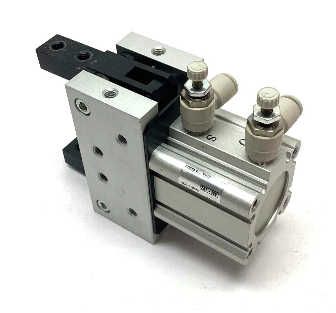 SMC MHT2-32DZ Pneumatic Toggle Gripper 2-Finger 32mm Bore 0.1~0.6MPa Press