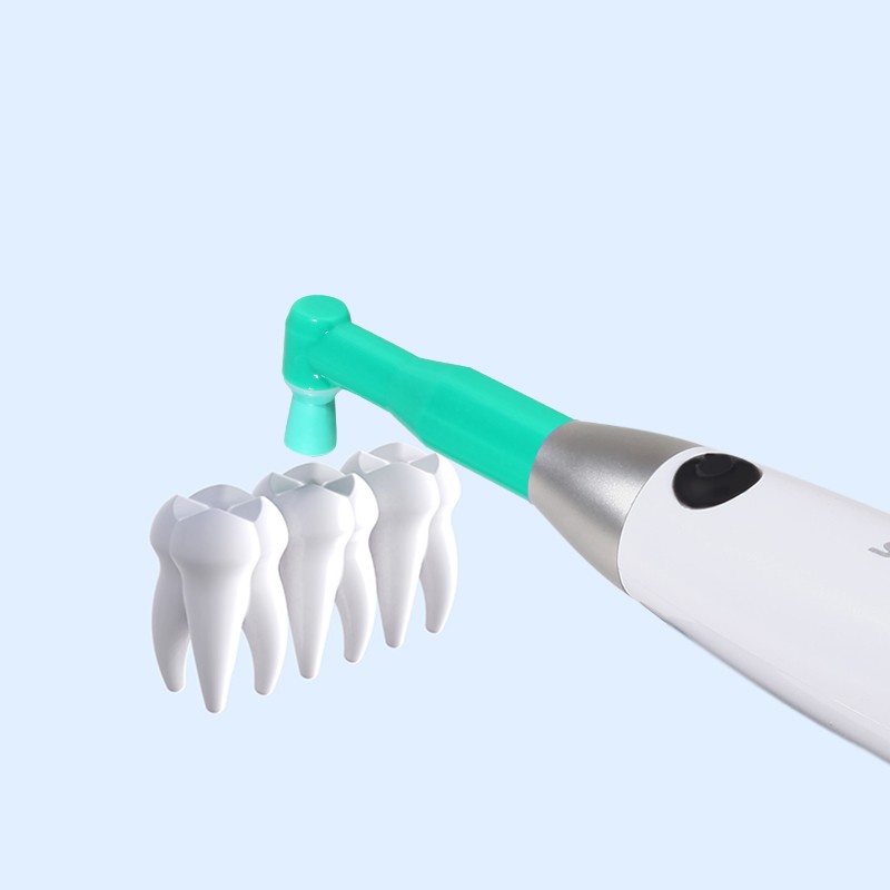 Dental Disposable Prophy Angles Soft Cup Latex Free 90° Polishing Cups Green