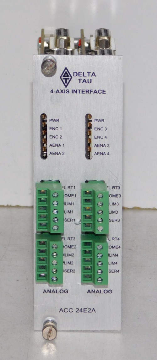 Delta Tau ACC-24E2A 4 Axis Analog Interface Module UMAC Card Board 603581-101