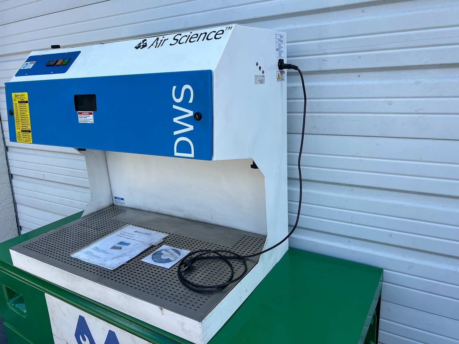Air Science DWS-36 Downflow Workstations Ductless Fume Hood 36″