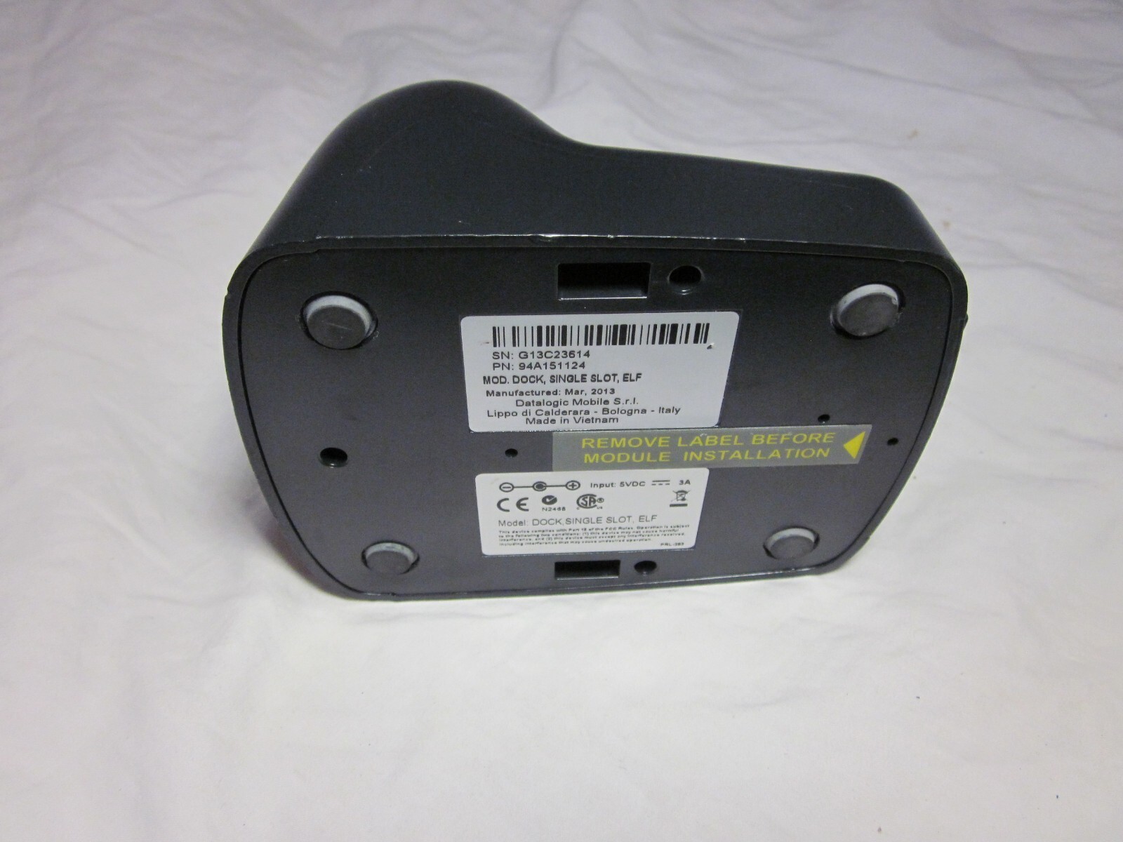 DATALOGIC DOCKING STATION 94A151124 MADE IN VIETNAM