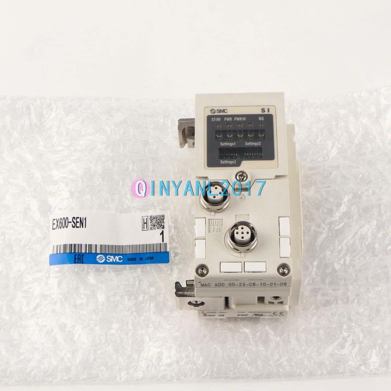 1PCS New SMC Interface Unit Module EX600-SEN1
