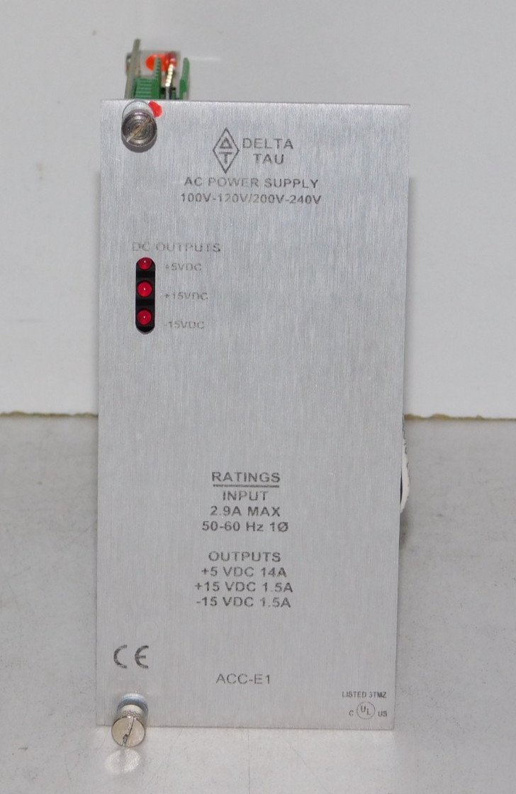 Delta Tau ACC-E1 AC Power Supply Module UMAC Unit Card Board 100V-120V/200V-240V