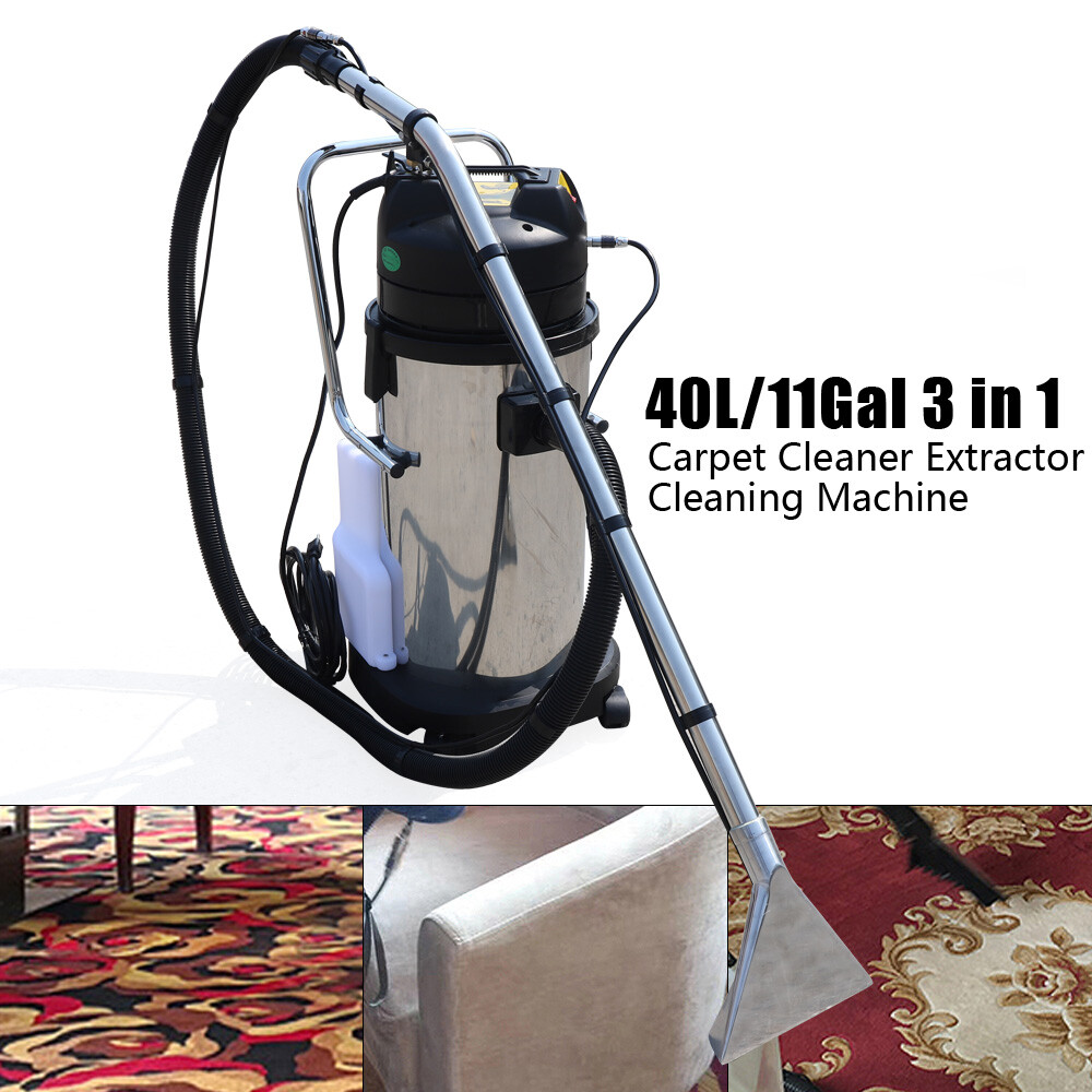 40L Commercial Carpet Cleaning Machine, Vacuum Cleaner Extractor