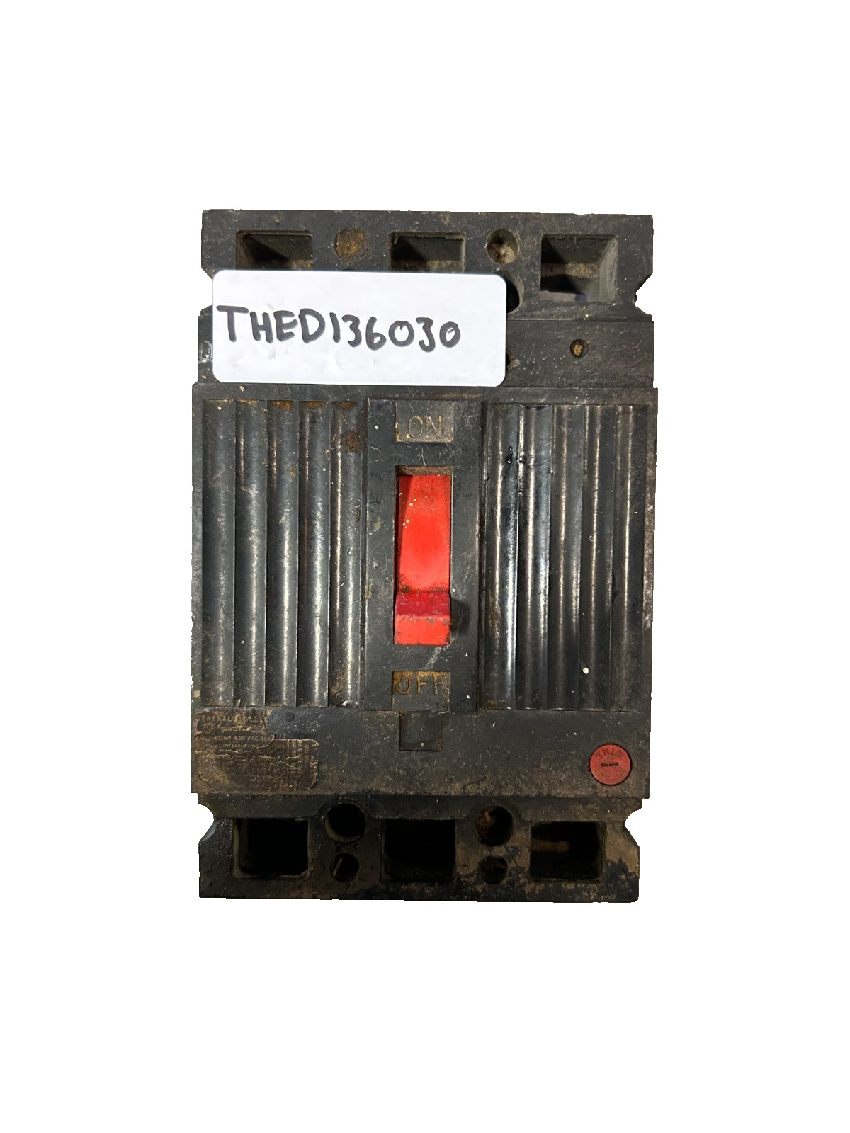 GE THED136030 Circuit Breaker 30A 3-Pole 600VAC