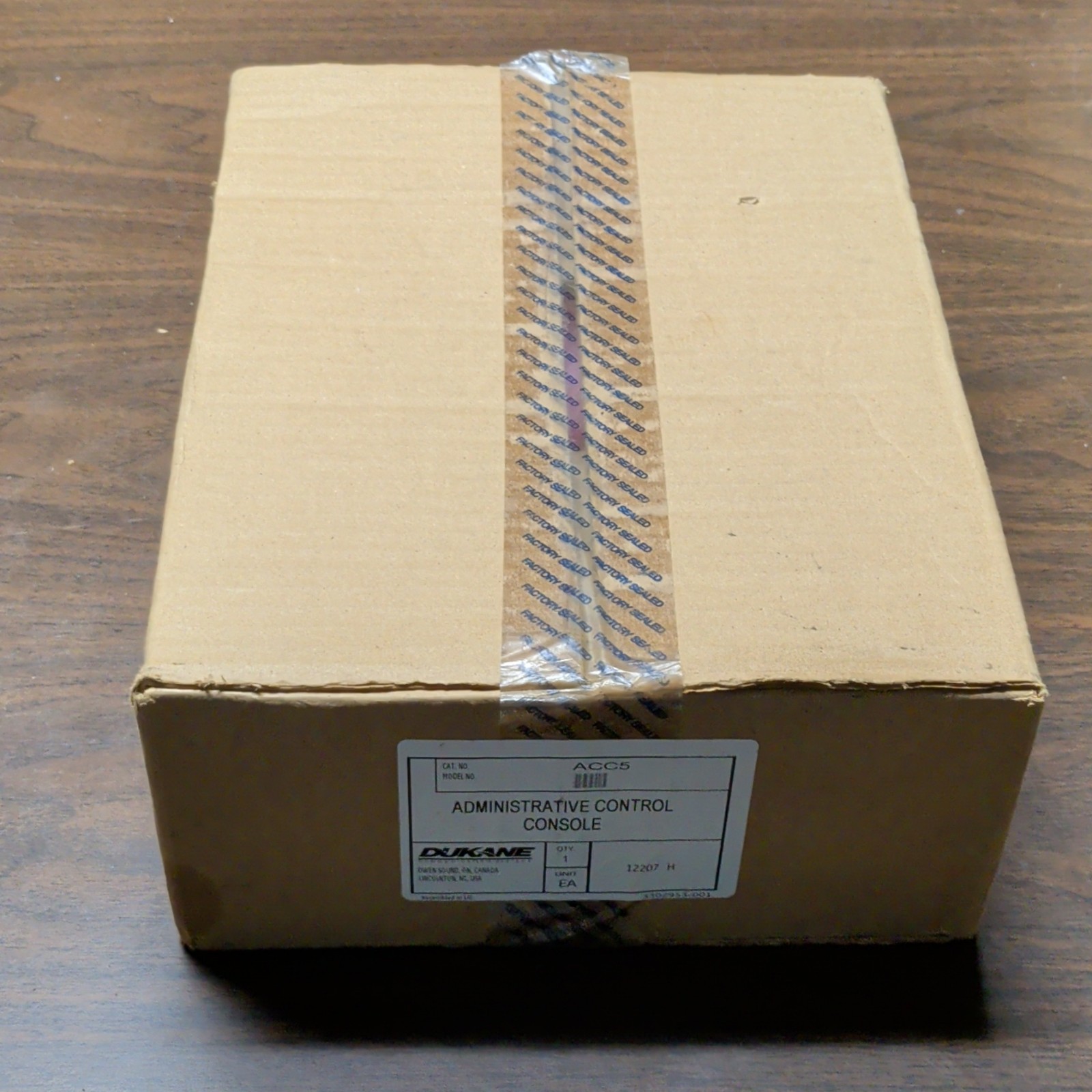 Dukane ACC5 Administrative Control Console Nurse Call Equipment Medical Lab NIB!