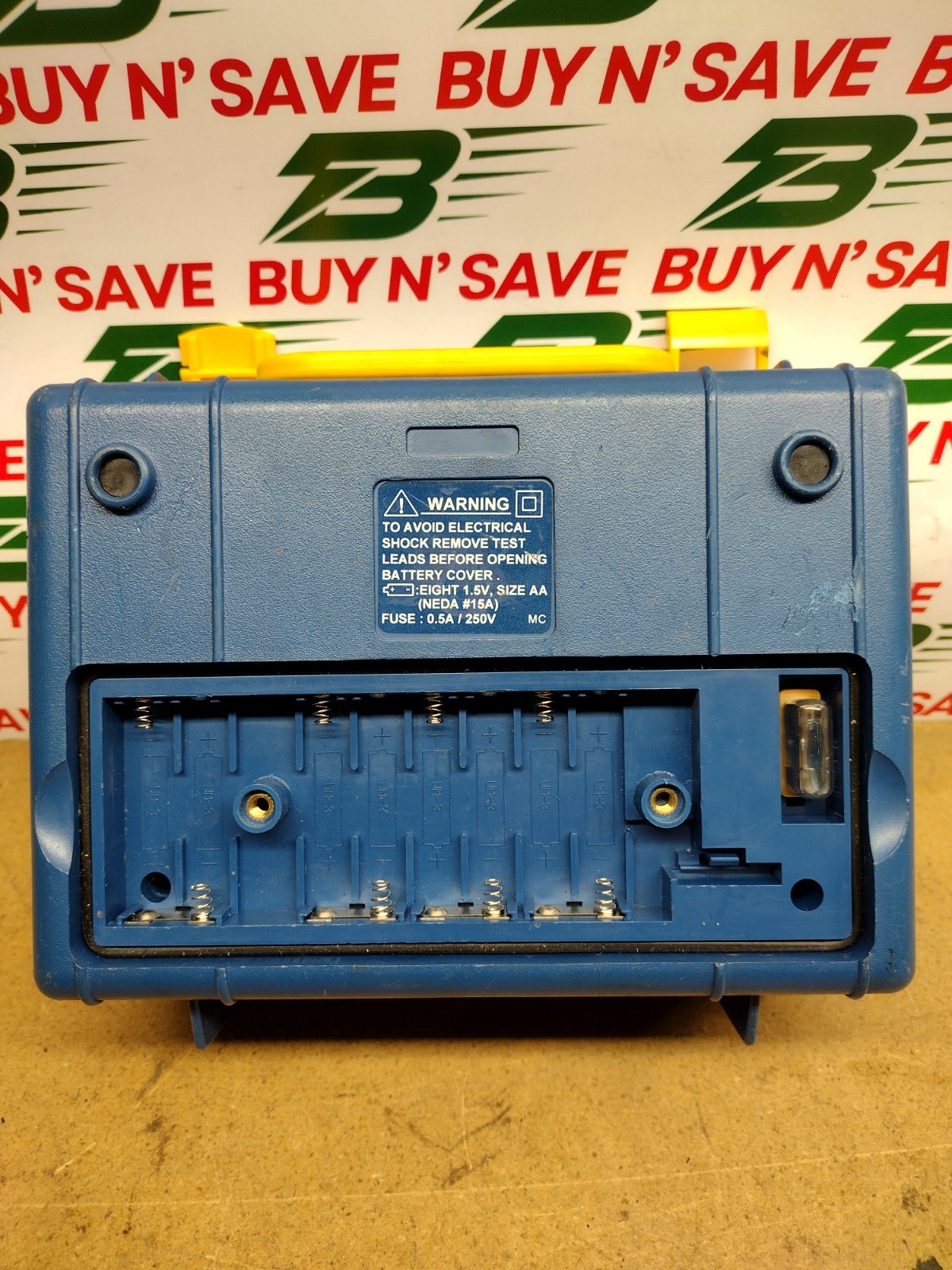B&K PRECISION 310 Digital Milli-Ohm Meter -No Top Closure/Lid, No Cables- Parts