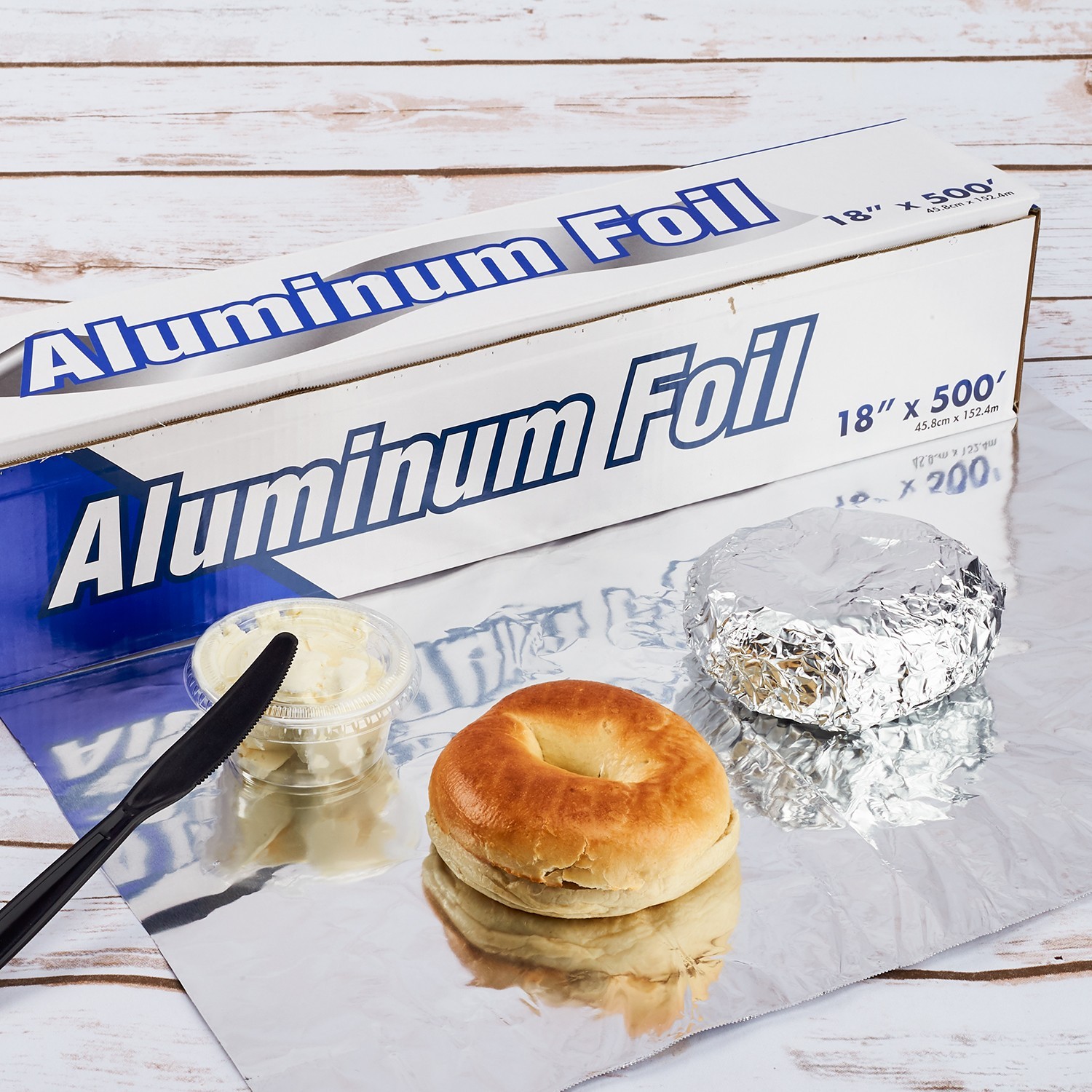 Karat 18” x 500′ Standard Aluminum Foil Roll – 1 Roll