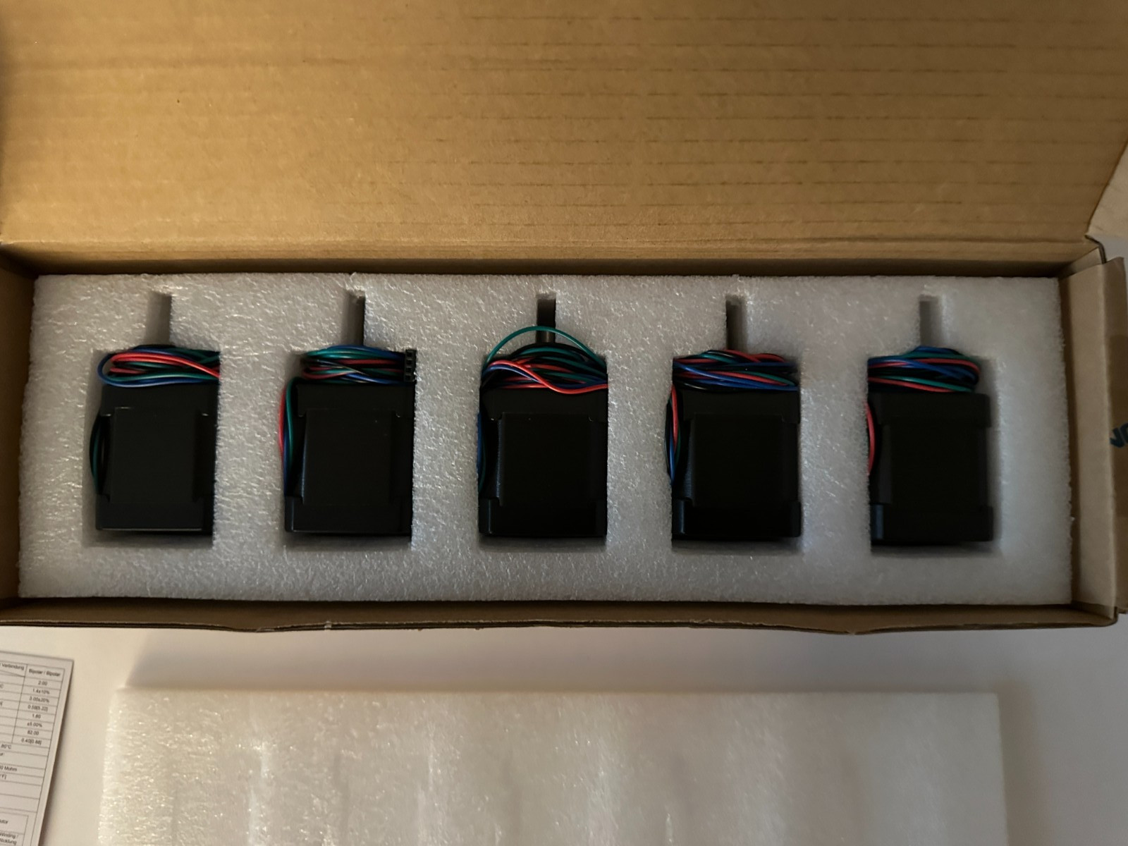 NEMA 17 Stepper Motor 2A 17HS19-2004S1 CNC 3D StepperOnline 5-Pack New