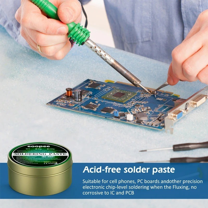 Solder Flux Paste Rosin for Electronics Soldering PCB Repair 10g-500g