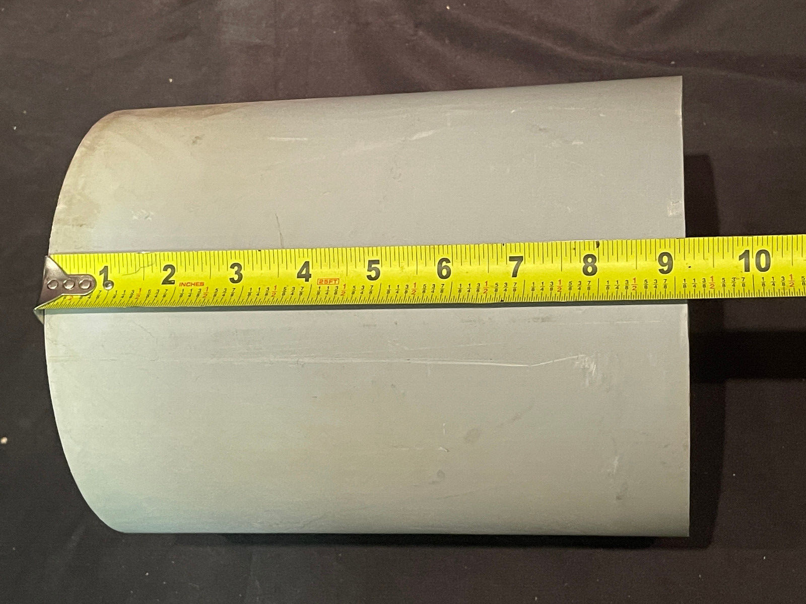6″ Grey PVC Slip Joint Coupling Schedule 40 Gray Electrical Conduit Pipe Fitting