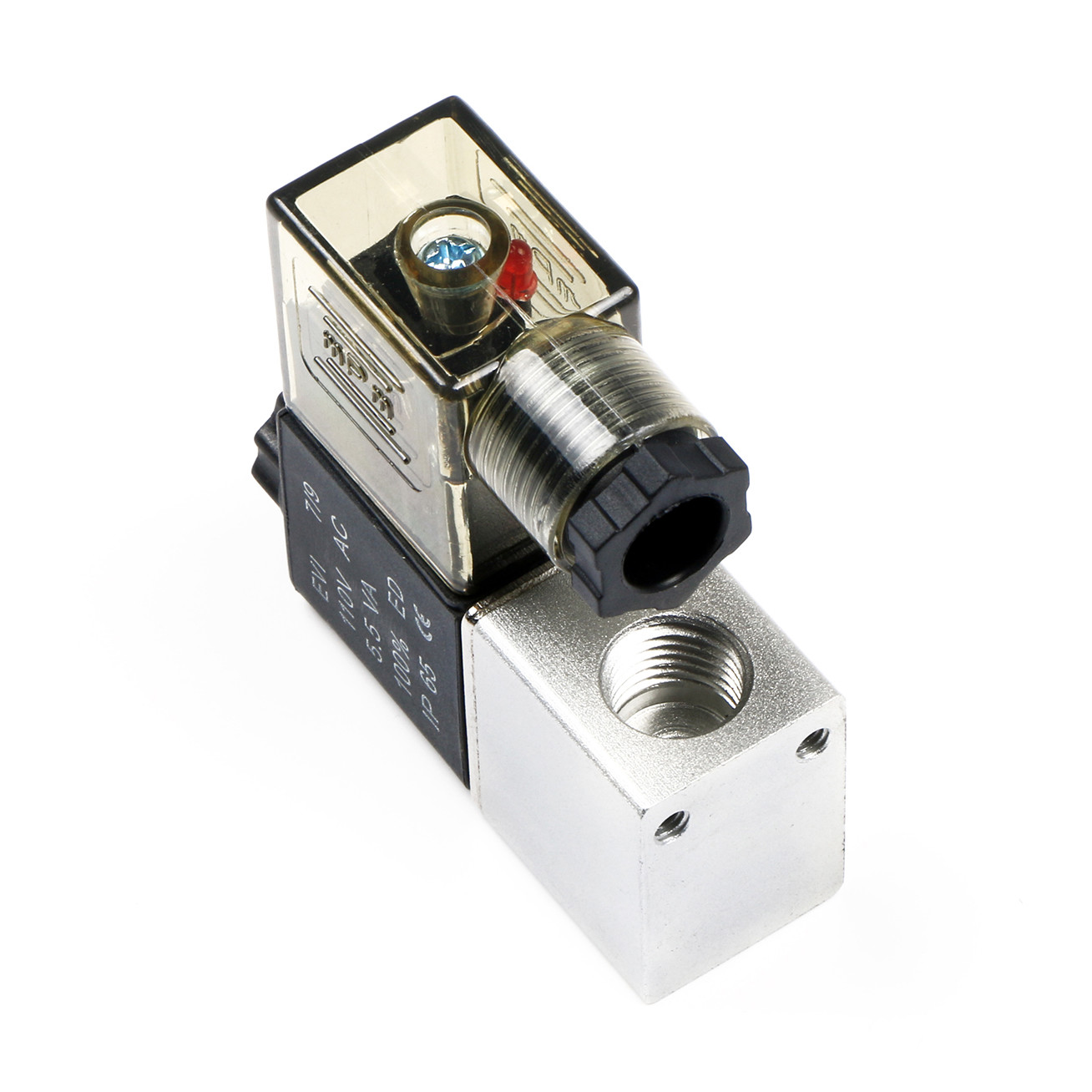 U.S. Solid 1/4″ Pneumatic Electric Solenoid Valve 2 Way 2 Position AC 110V, Air