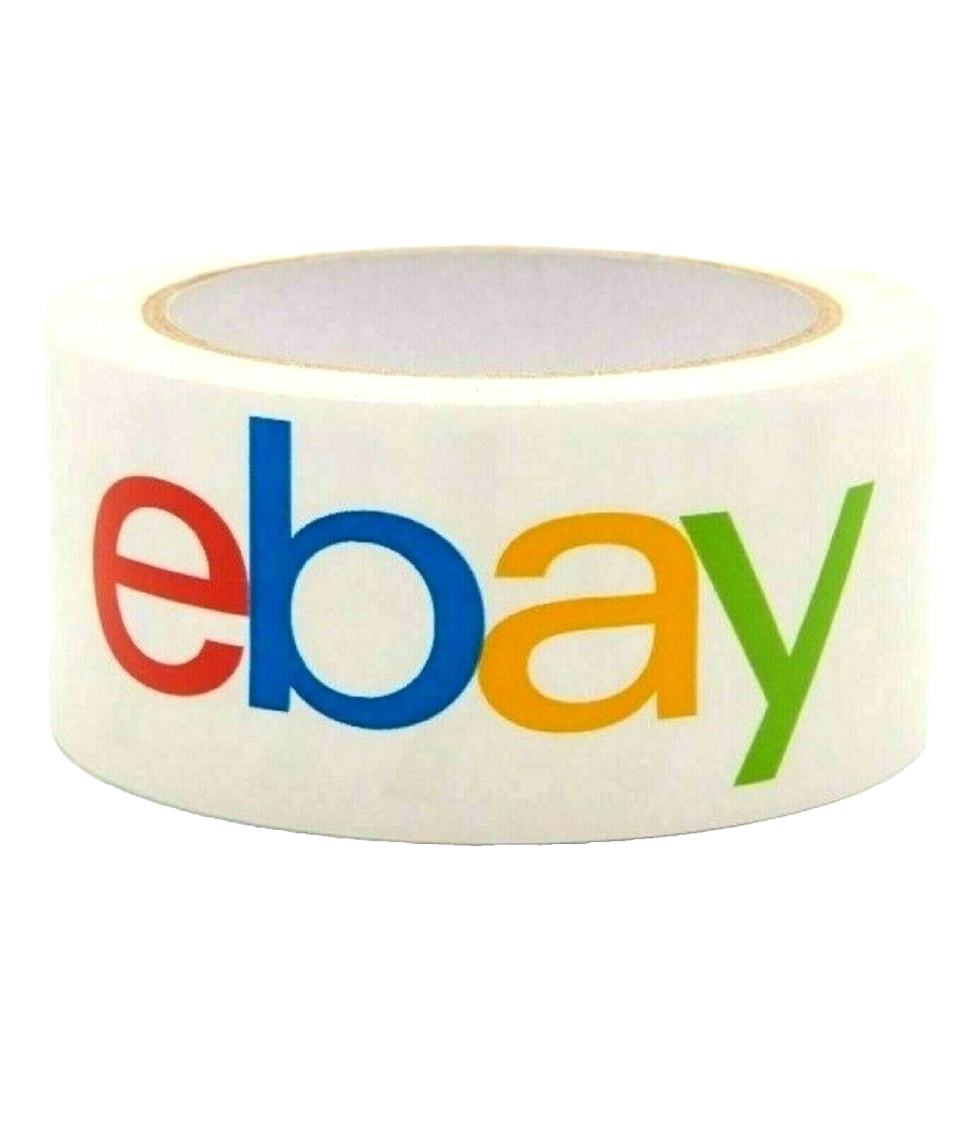 EBAY LOGO BRANDED SHIPPING PACKING/PACKAGING TAPE-1 ROLL 75 YARD x 2″/ 2.2 MIL