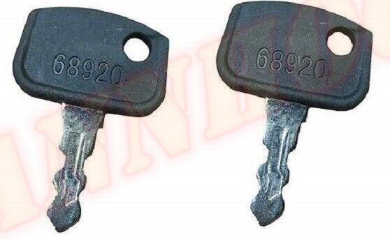 2 Kubota RTV 900 & Compact Tractor Ignition Keys B BX F GR ZD ZG RTV G R S XT