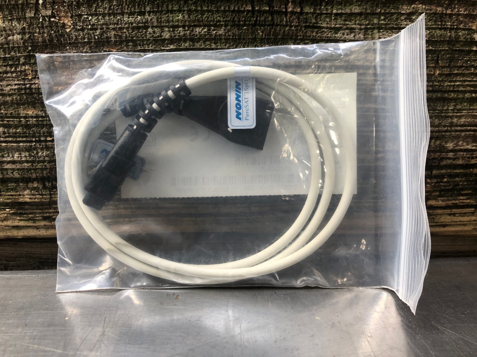 NOS Nonin Universal 3ft/1M SpO2 Oximeter Sensor Extension Cable PN: 6083-001