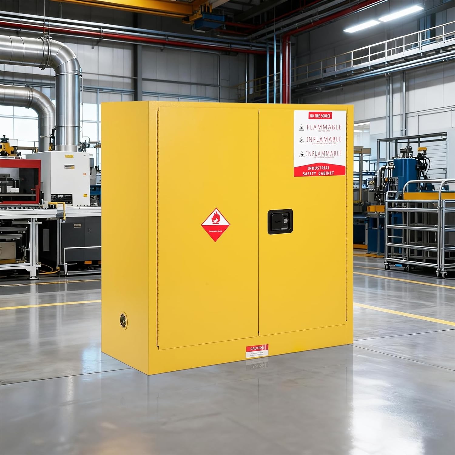 Hazardous Storage Flammable Cabinet Fire Resistant Safety For Flammable Liquid