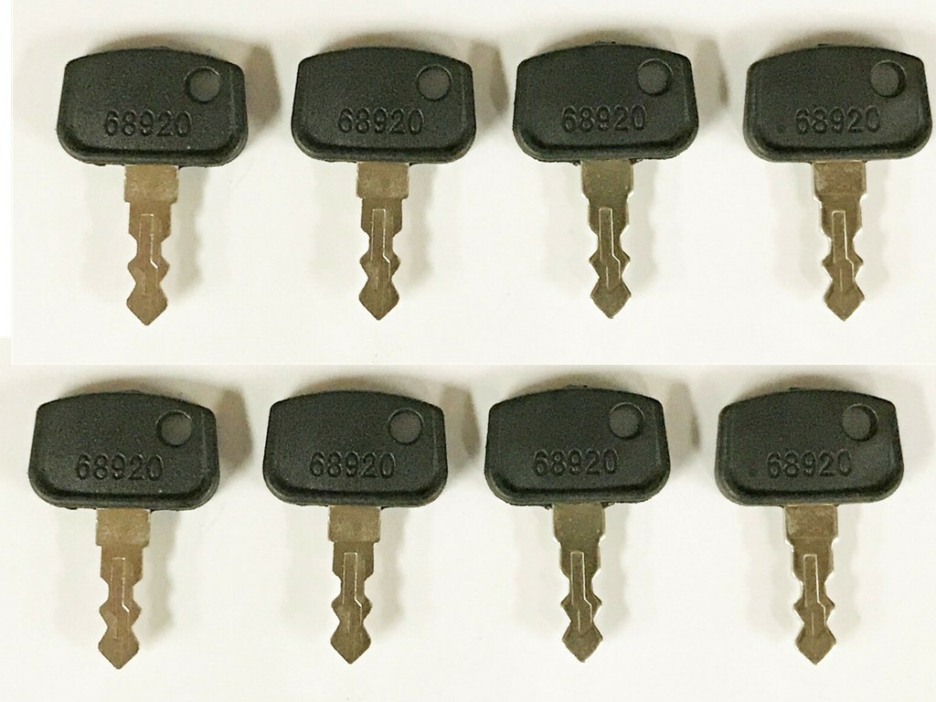8 Keys for Kubota RTV UTV Utility Vehicles RTV500 RTV900 RTV1140 B BX F GR ZD
