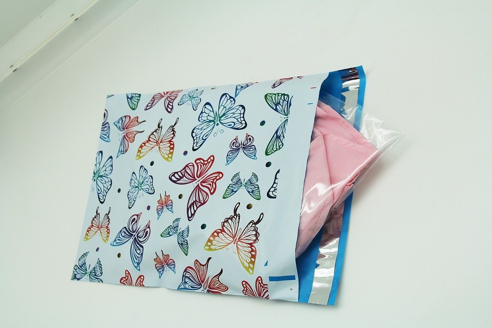 100 6×9 Butterfly Designer Poly Mailers Envelopes Boutique Custom Bags
