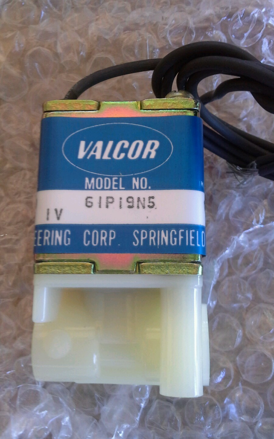VALCOR SCIENTIFIC PRECISION FLUID CONTROL VALVE 61P19N5