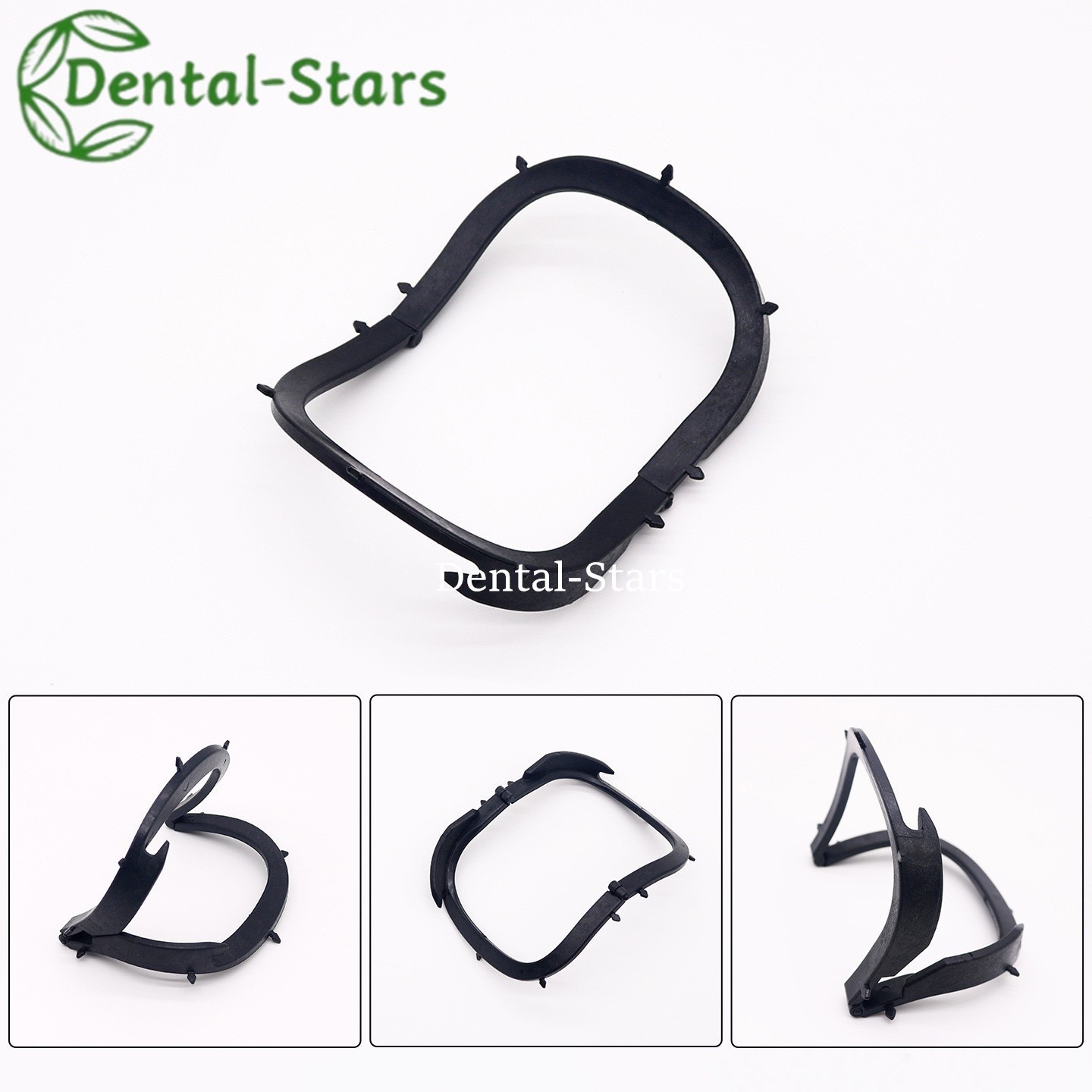 5/50Pcs Dental Rubber Dam Frame Sheets Bracket Foldable Holder Autoclavable 134℃