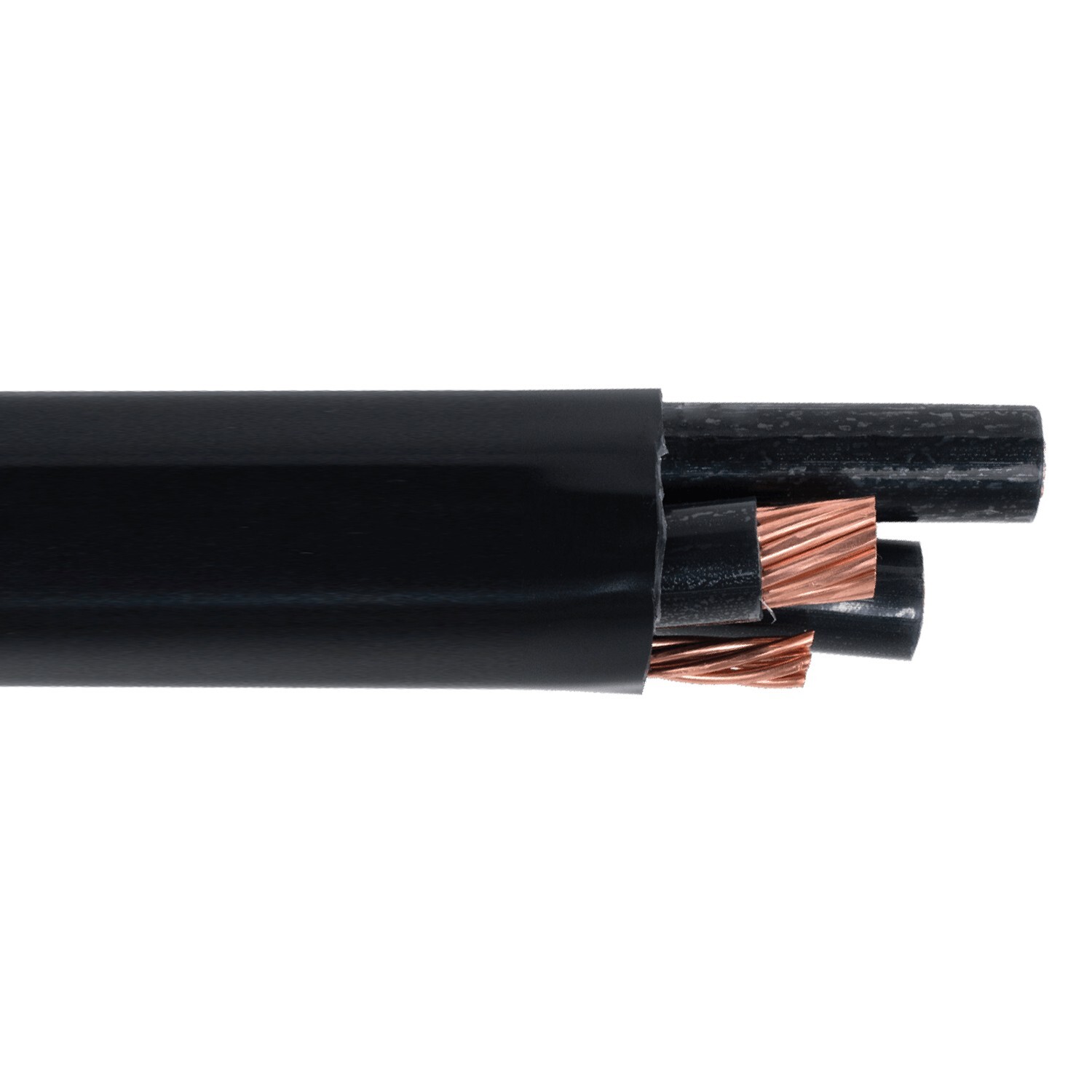 2/3 VNTC Tray Cable With Ground TC-ER THHN/PVC Power Control Wire Black 600V
