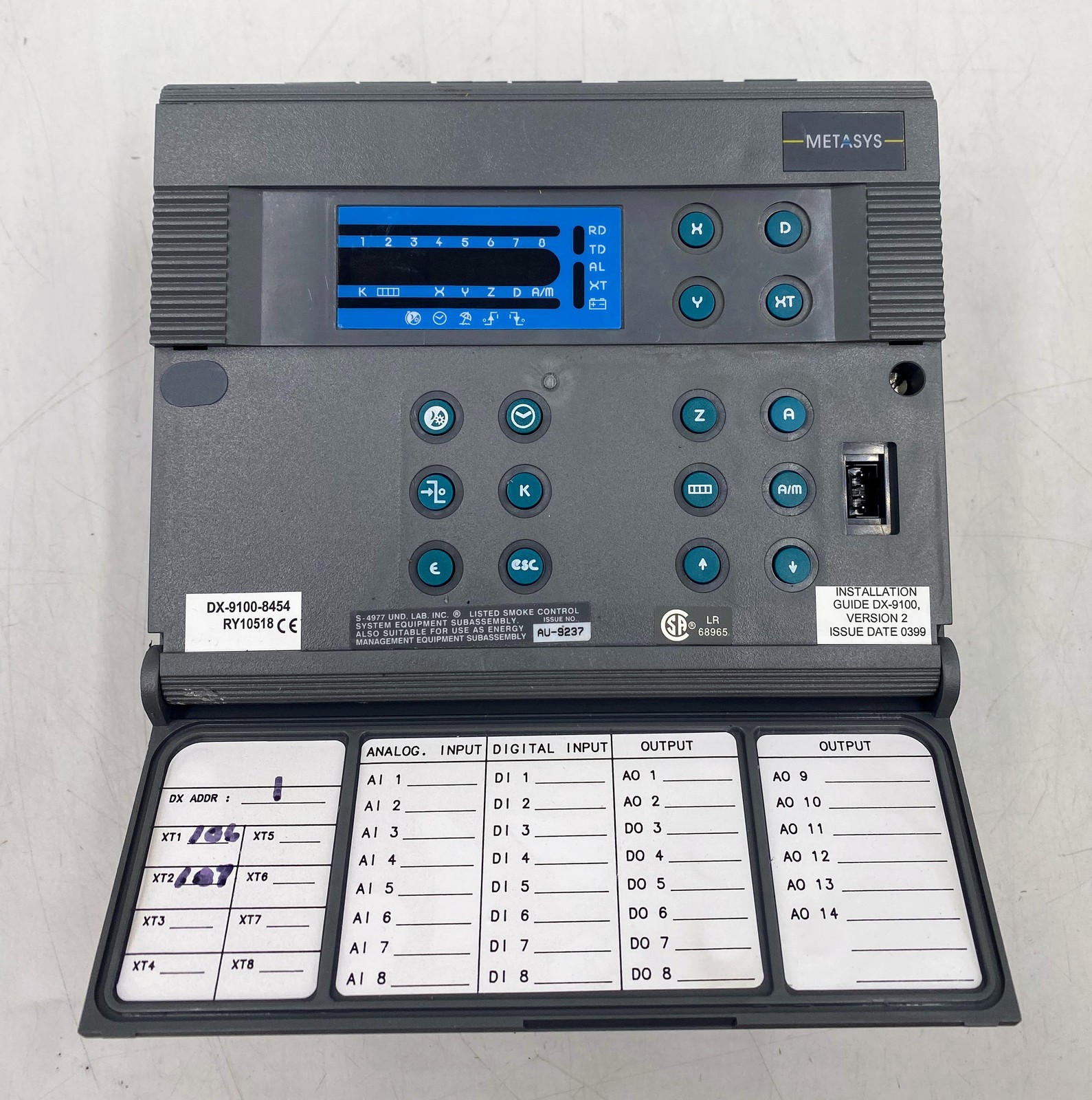 Johnson Controls DX-9100-8454 Digital Controller