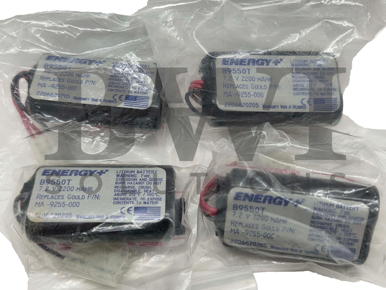 NEW Gould Energy + B9550T Battery Replacement MA-9255-000 MA9255000 Lot of 4