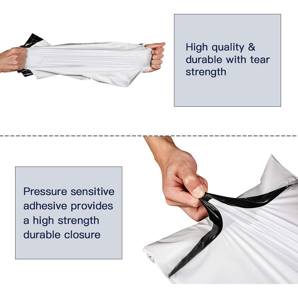 100 Poly Mailers Shipping Envelopes Self Sealing Mailing Bags Choose Size Color