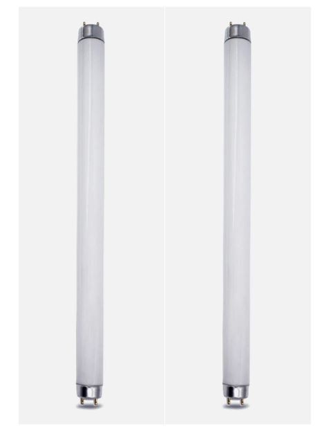 2-PK 24″ FO17/841/ECO 17W T8 4100K FLUORESCENT LIGHT BULB Cool White NEW S8406