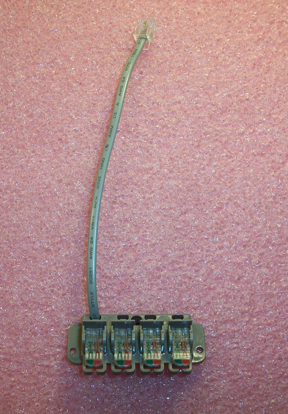 QTY (3) 61-1-11-RJ TII NETWORK TECHNOLOGIES CAT5 SEALED CONNECTOR BLOCKS