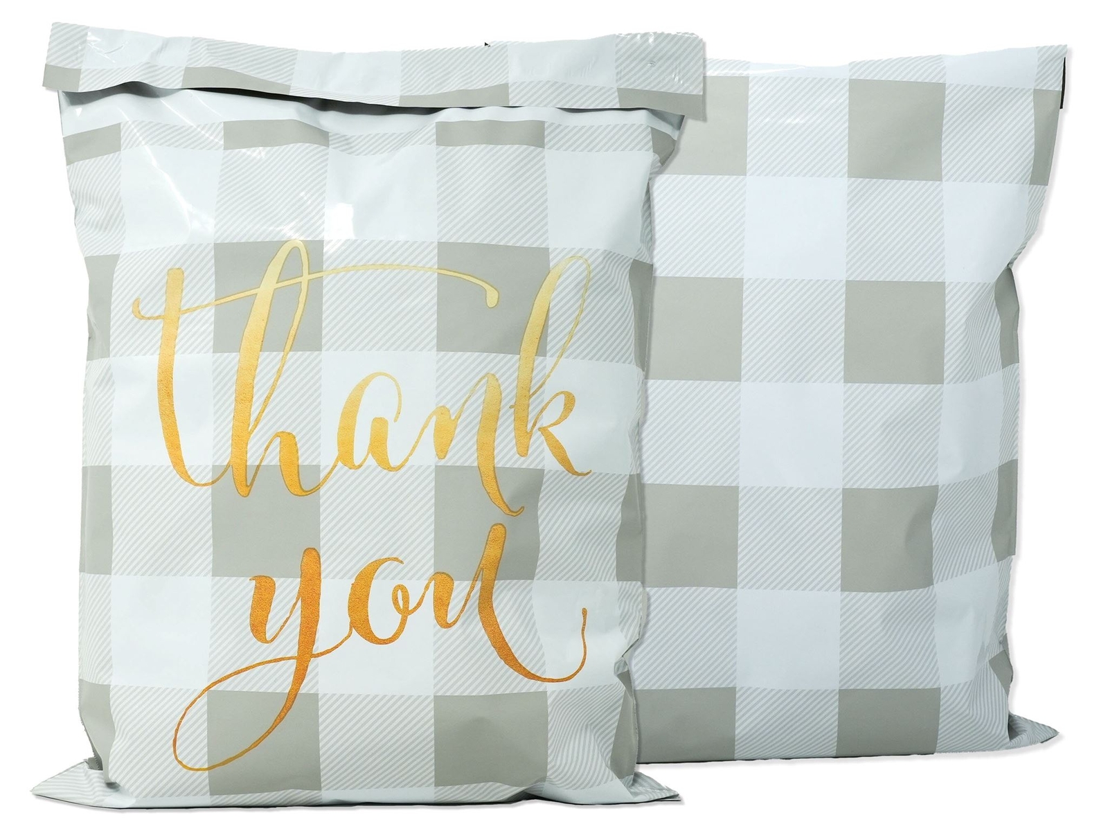 10 Designs! Ultimate Thank you Poly Mailers Collection, 10×13″ Combo, Self Seal