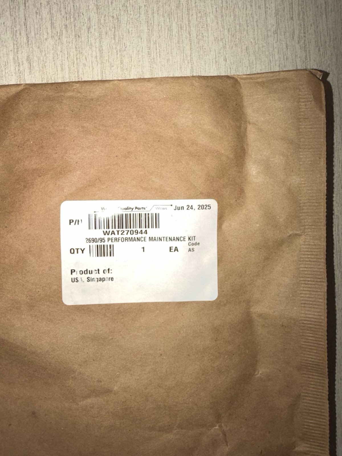 Waters WAT270944 PM Kit | 2690/2695 | New Sealed | ⚠ 25 Day Handling