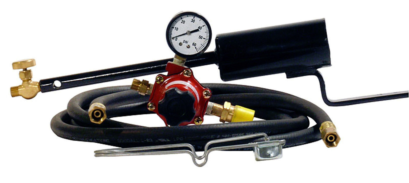 Burner Assembly for 30 & 55 Ga Melters, Crack Filling Equipment, 10′ Hose