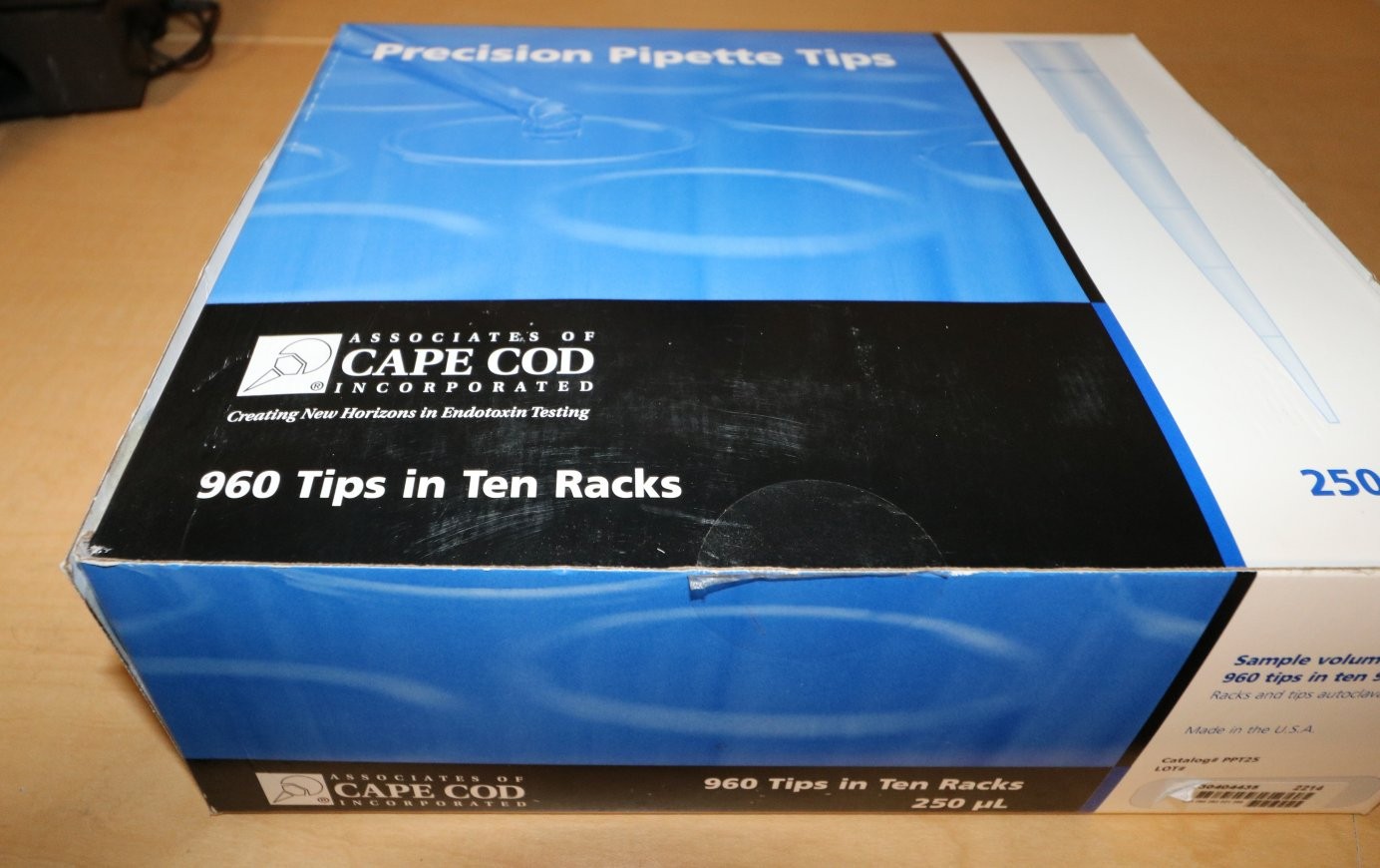 Rainin Mettler Toledo Precision Pipette Tips 250uL 960/1 New (Missing one)