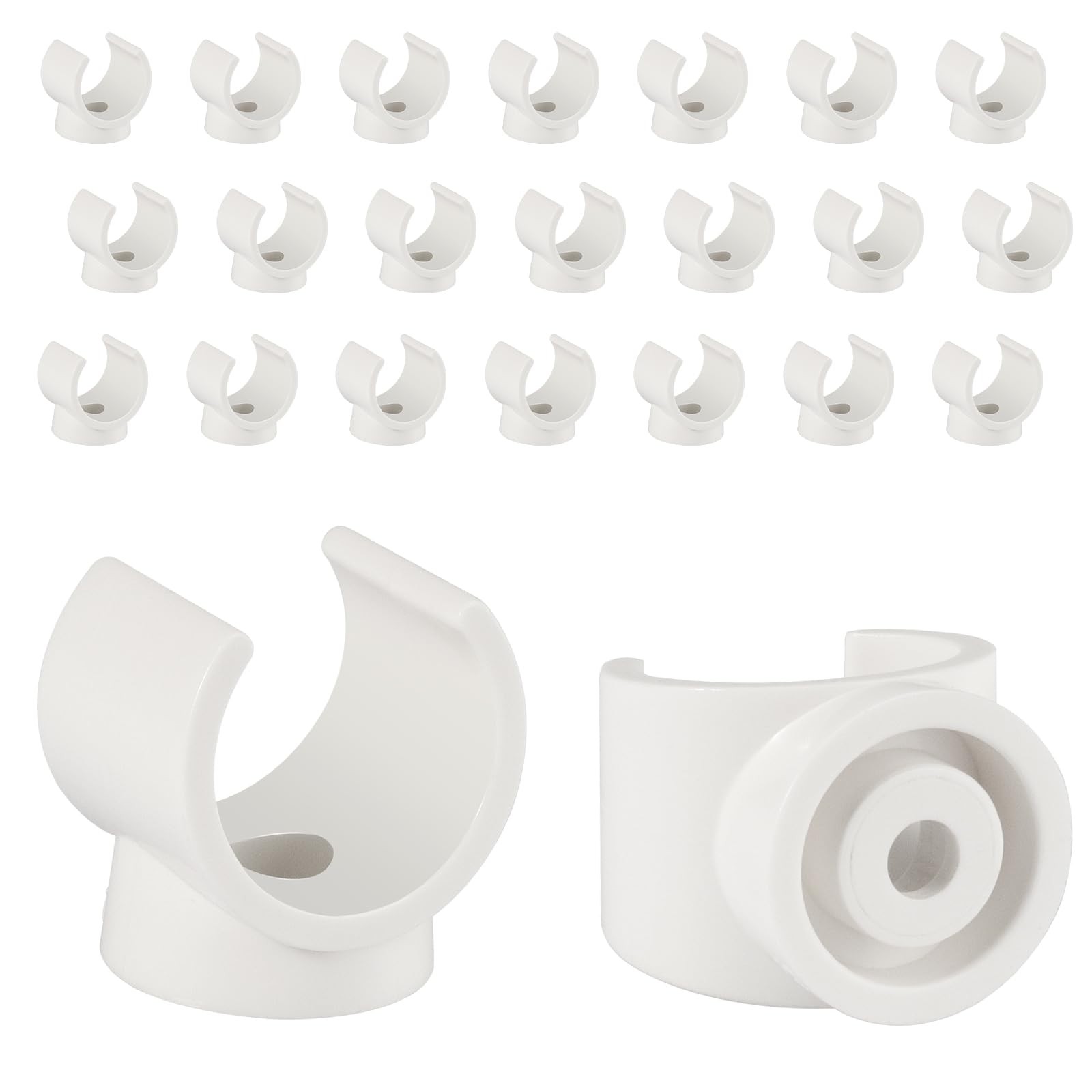 PEX Pipe Clamp Clip, 50Pcs 1/2 Inch For PVC Water Pipes & inch