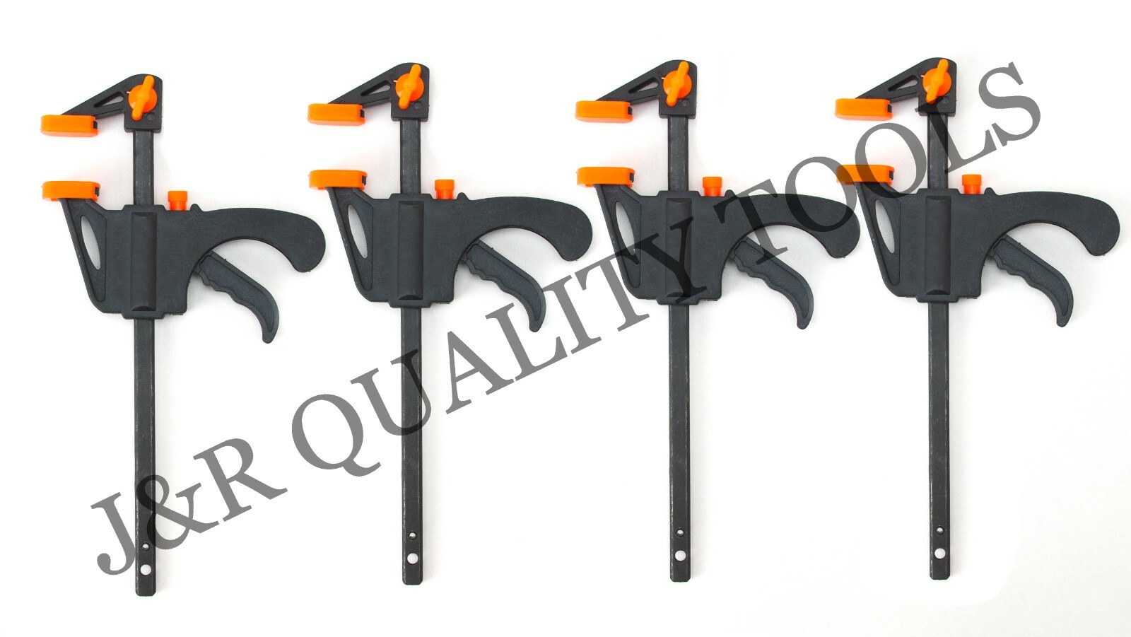 4pc Woodworking Bar Clamp Furniture Wood Handwork Tool F-clamp 4in Quick Wood