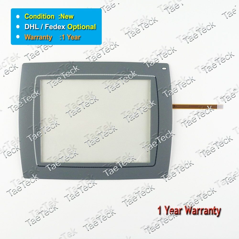 Touch Screen Panel Glass for Beijer Mitsubishi E1063 07917C with Overlay #
