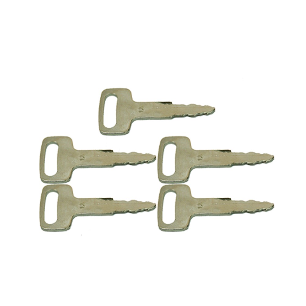 (5) Ignition Keys Fits Nissan Forklift Heavy Equipment New # 1A KEY00-GB01A