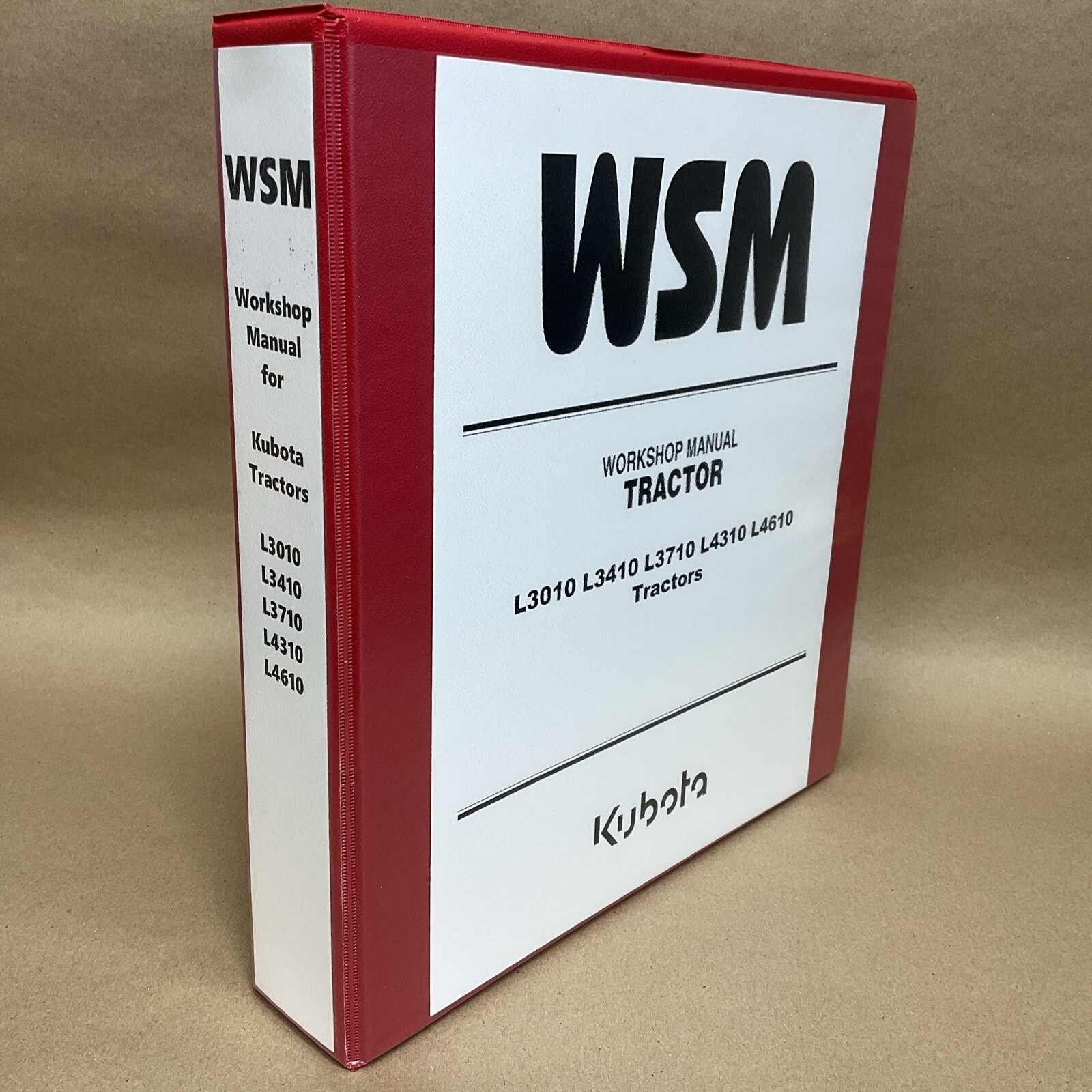 Service Manual for Kubota L3010 L3410 L3710 Tractor Repair Workshop Shop Book