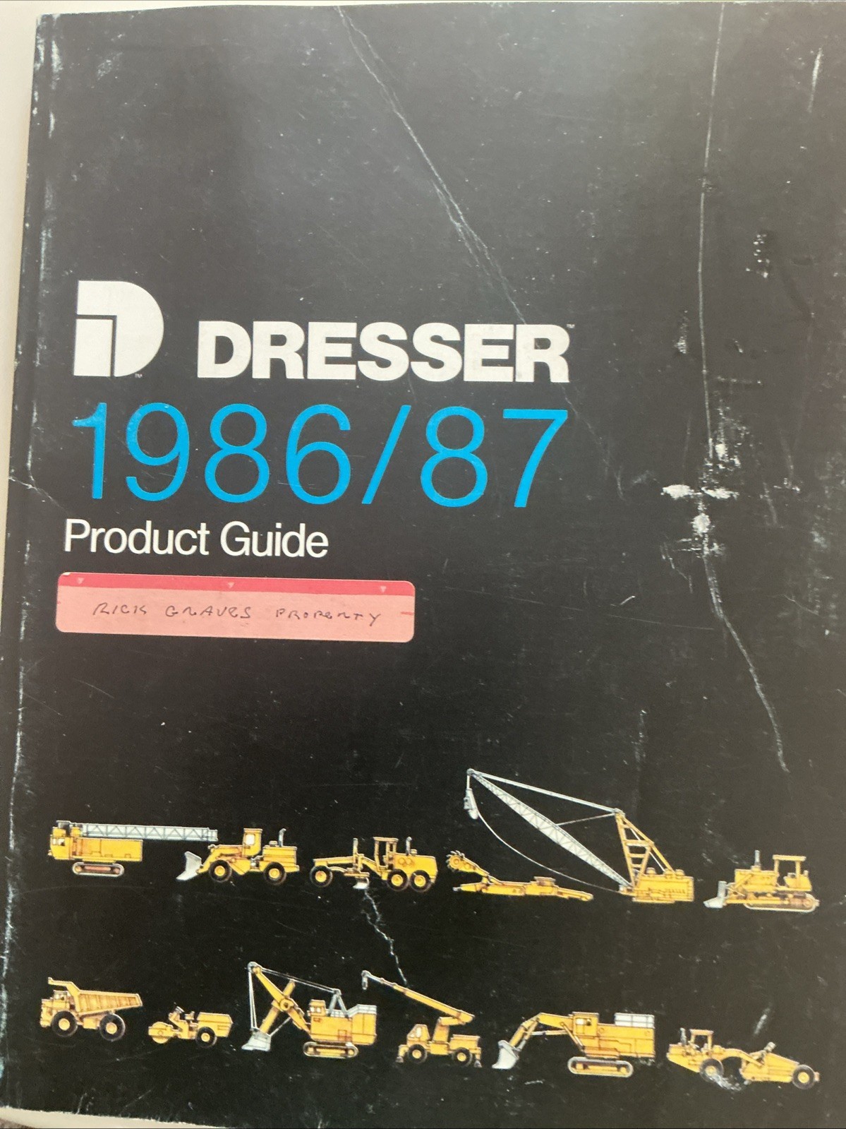 DRESSER 1986/87 Product Guide 147 Pgs. GOOD COND.