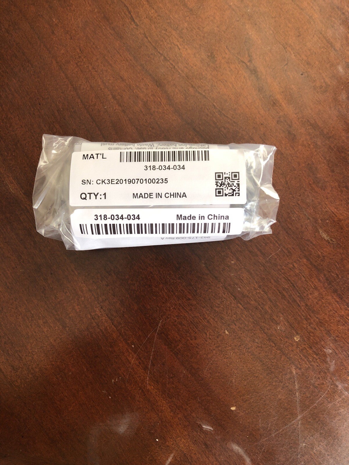 Brand New Genuine Intermec CK3 CK3X battery 318-034-033 5.0Ah AB18 AB17/AB18